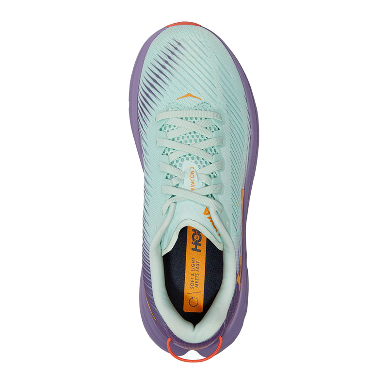Hoka Rincon 3 - Blue Glass - Chalk Violet