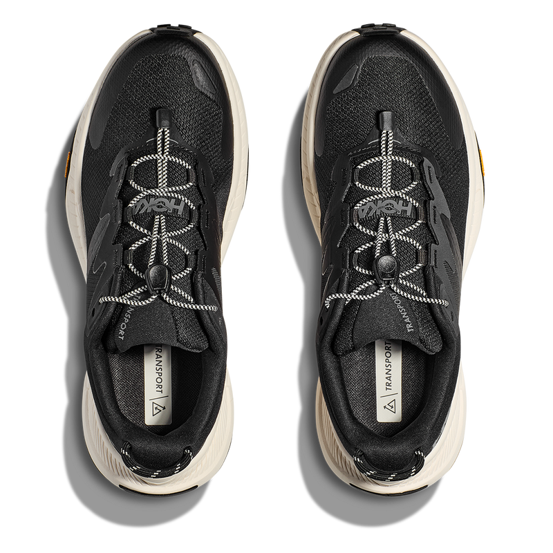Hoka Transport - Black - Alabaster
