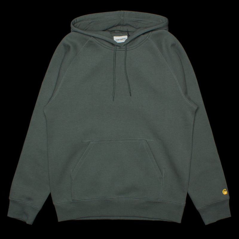 Carhartt WIP Hooded Chase Sweatshirt  Jura / Gold
