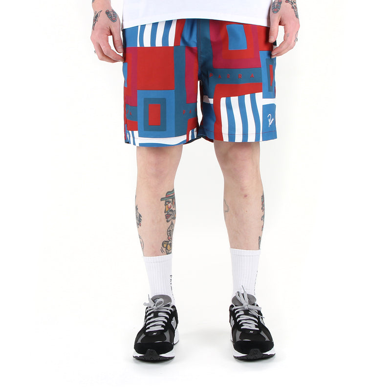by Parra Hot Springs Pattern Swim Shorts Style # 49330 Color : Multi