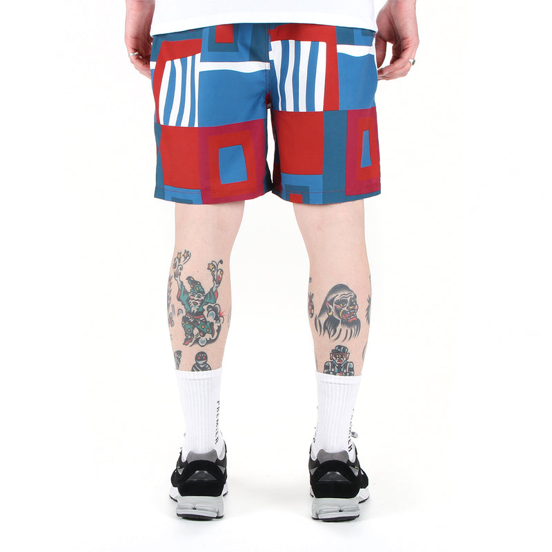 by Parra Hot Springs Pattern Swim Shorts  Multi