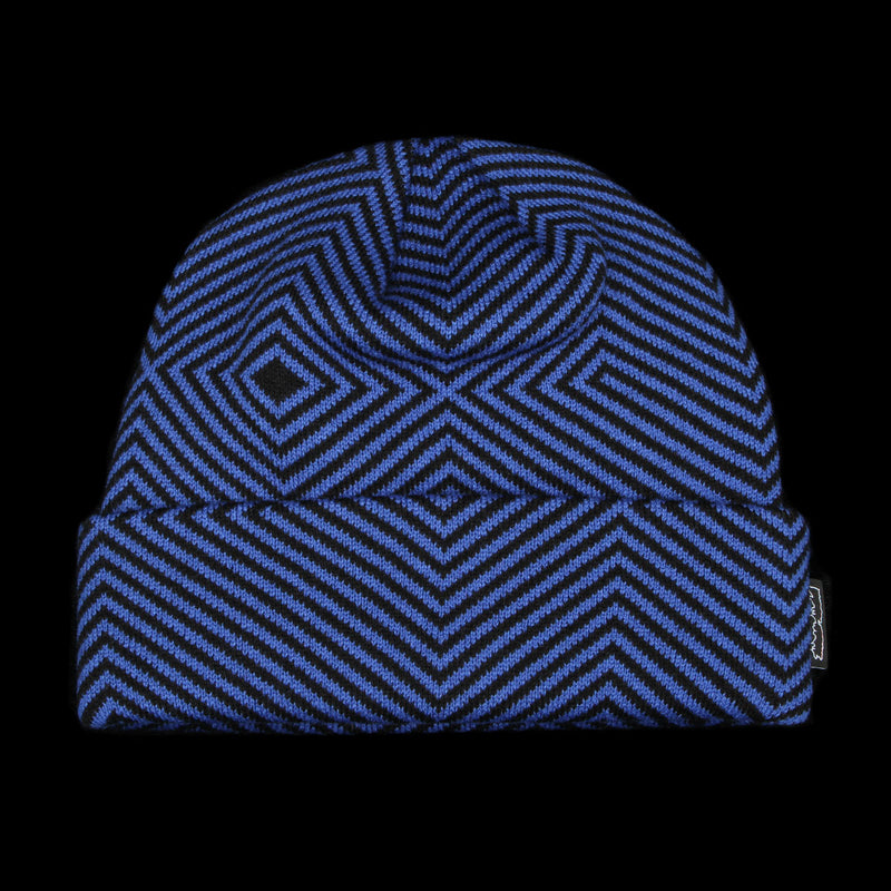 Fucking Awesome Hurt Your Eyes Beanie Blue