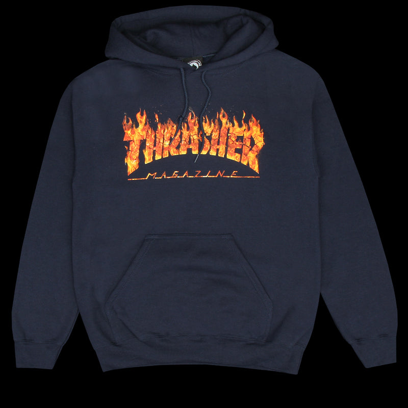 Thrasher | Inferno Hoodie Color : Navy