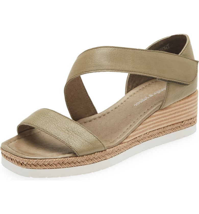 Women's Django & Juliette Inori in Khaki Leather. Sku: DJ15824H48LE