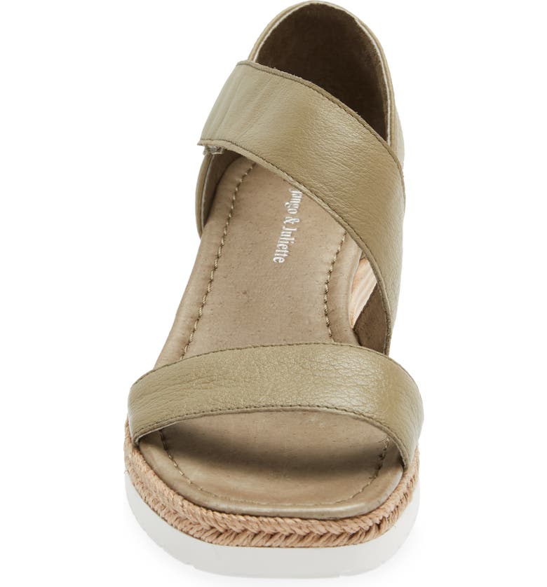 Women's Django & Juliette Inori in Khaki Leather. Sku: DJ15824H48LE