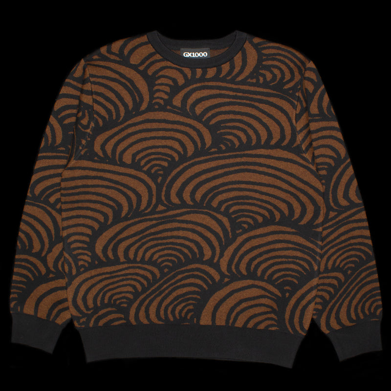 GX1000 | Jacquard ZK Sweater Color : Brown