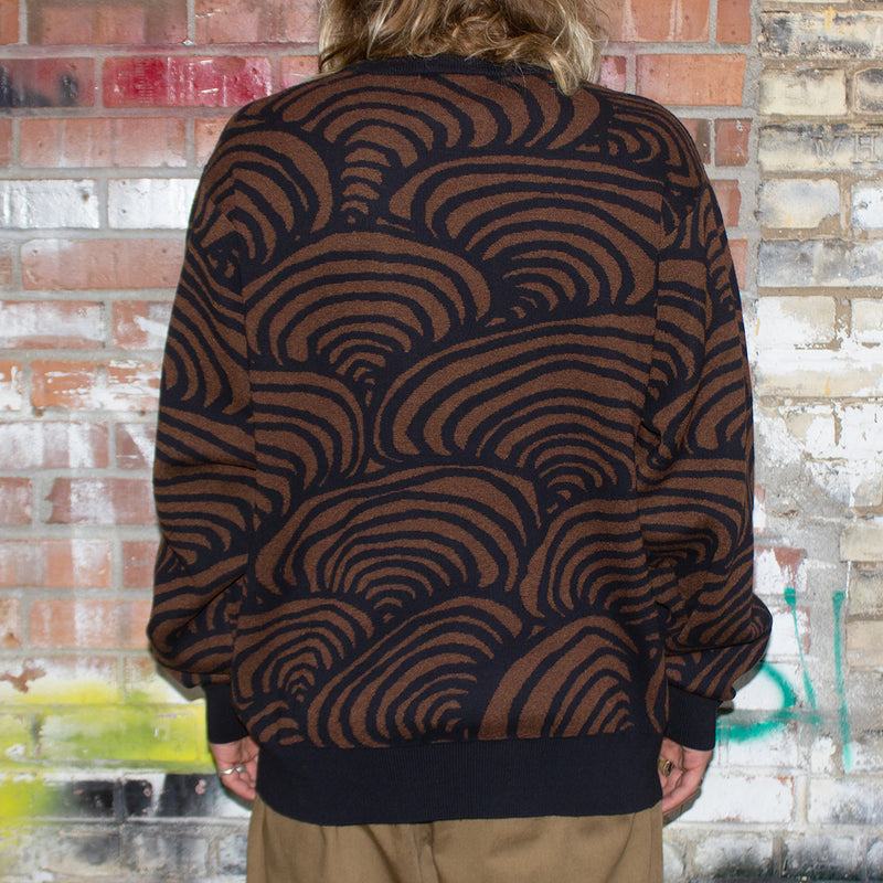 GX1000 | Jacquard ZK Sweater Color : Brown