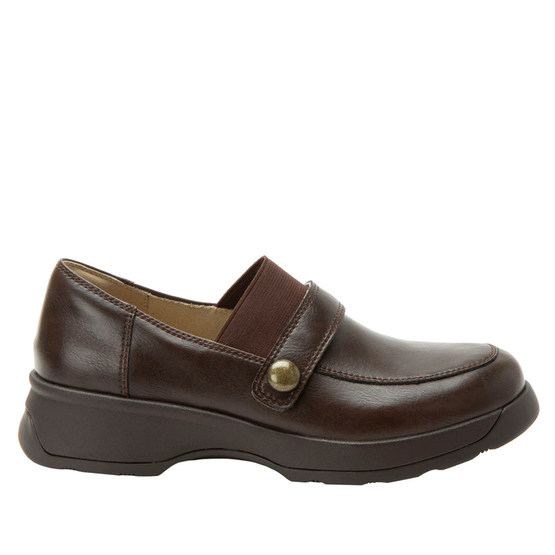 Janna Dark Chocolate Loafer