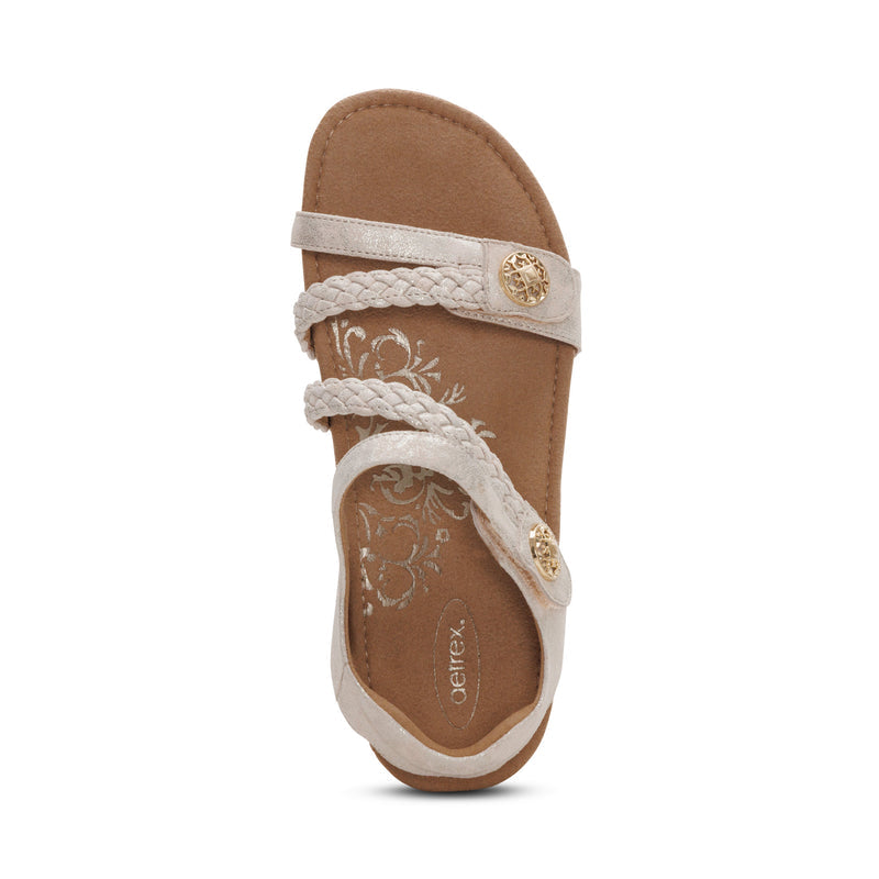 Jillian Champagne Sandal