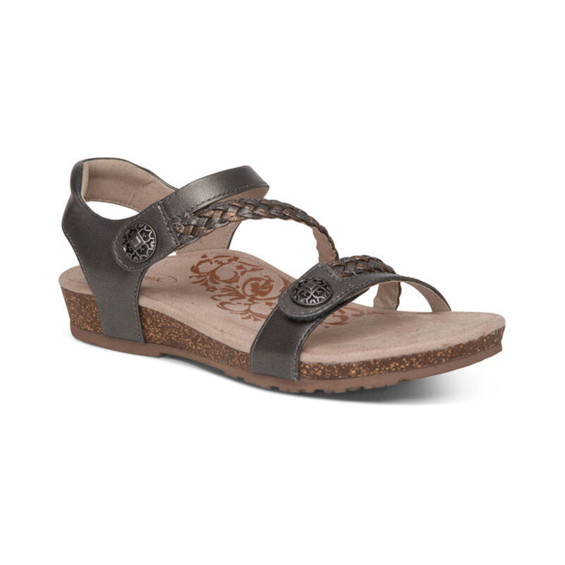 Jillian Gunmetal Sandal
