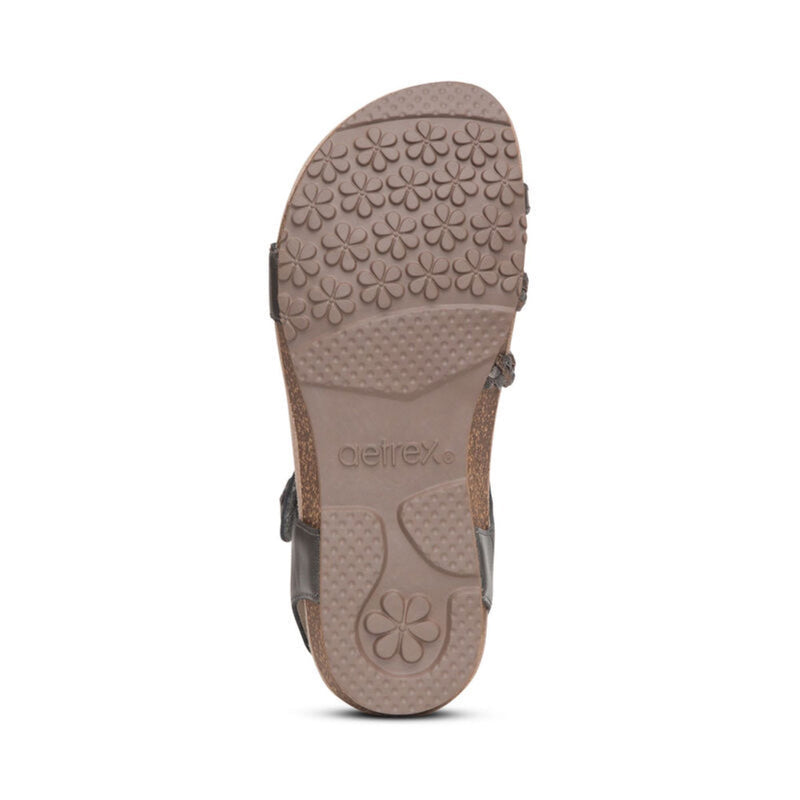 Jillian Gunmetal Sandal