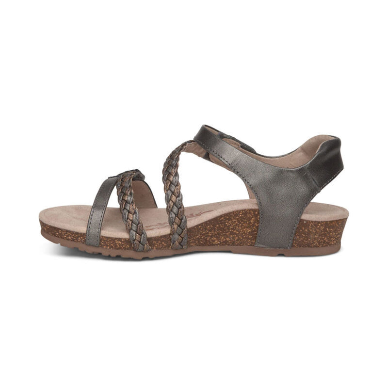 Jillian Gunmetal Sandal