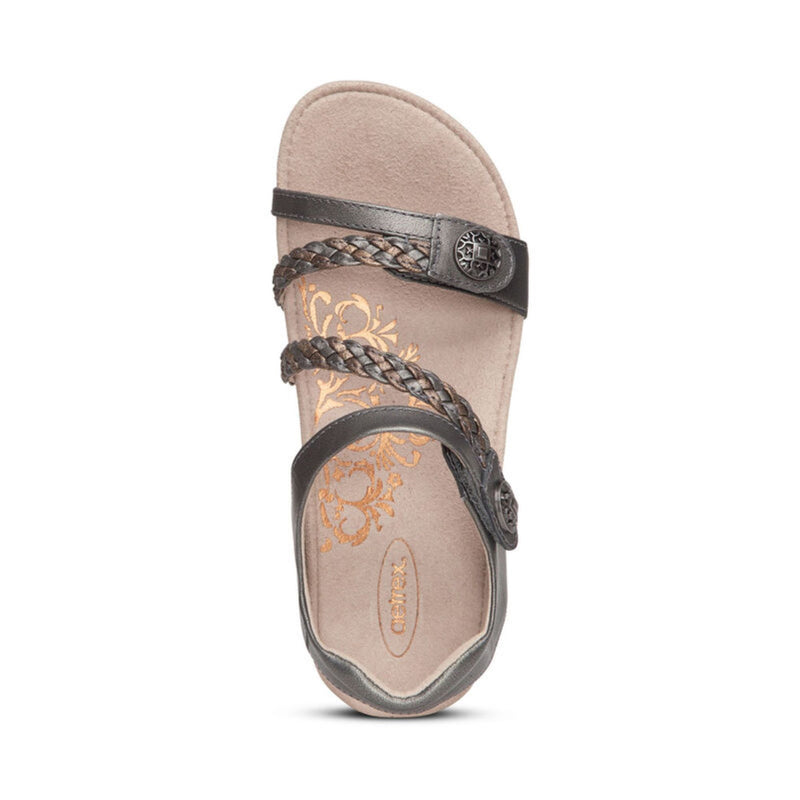 Jillian Gunmetal Sandal