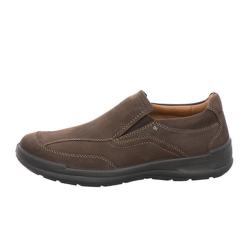 Jomos 419208 Slip On (Men) - Choco Dress-Casual - Slip On - The Heel Shoe Fitters