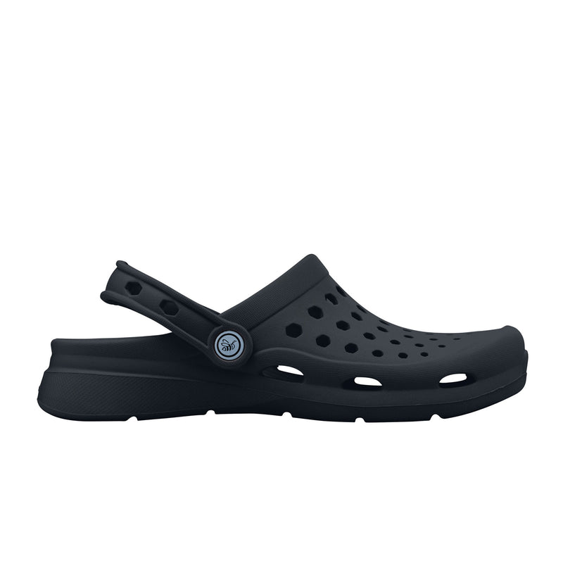 Joybees Active Clog (Unisex) - Black Sandal - Clog - The Heel Shoe Fitters