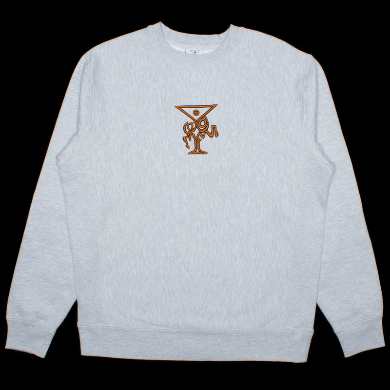 Alltimers Joyous Love Crewneck Color : Heather Grey