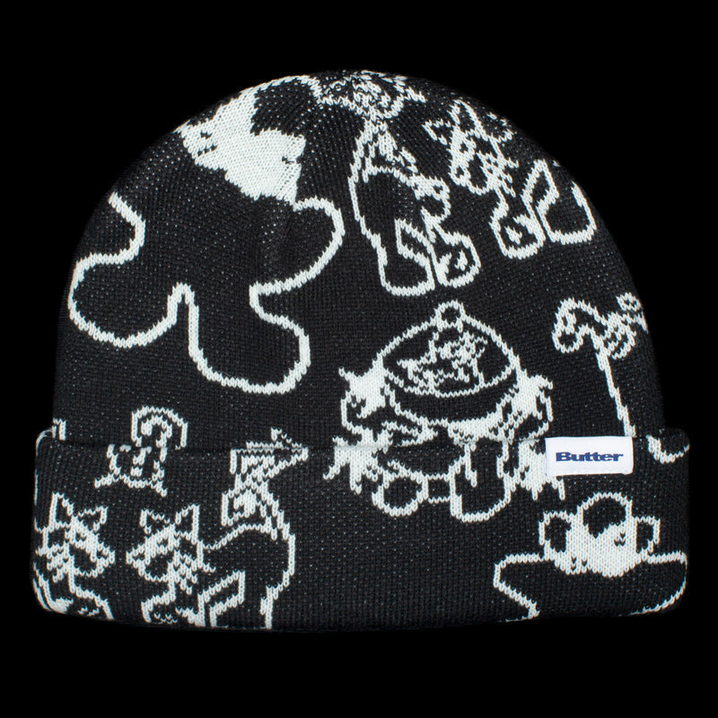 Butter Goods Jun Beanie : Black