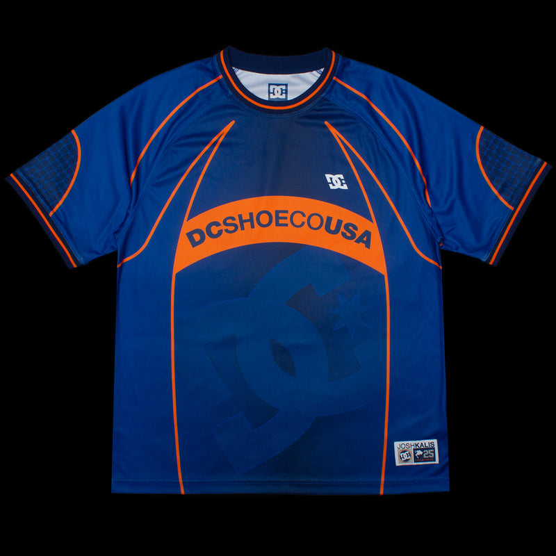 DC | Kalis Supertour Jersey Style # ADYKT03213-BQR0 Color : Blue / Red