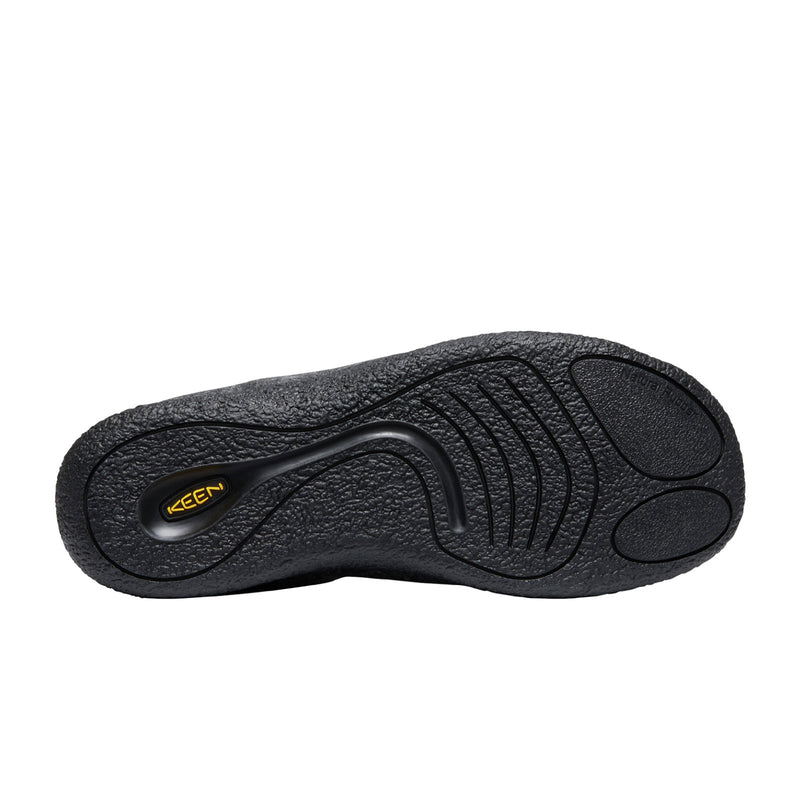 Keen Howser III Slide (Men) - Charcoal Grey Felt/Black Dress-Casual - Slipper - The Heel Shoe Fitters