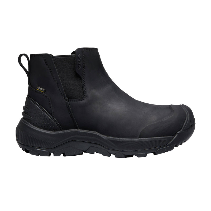 Keen Revel IV Slip On Chelsea Boot (Men) - Black/Black Boots - Fashion - Chelsea - The Heel Shoe Fitters