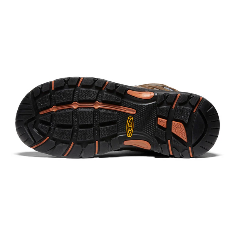 Keen Utility Coburg 8" Steel Toe Work Boot (Men) - Cascade Brown/Brindle Boots - Work - 8" - Steel Toe - The Heel Shoe Fitters