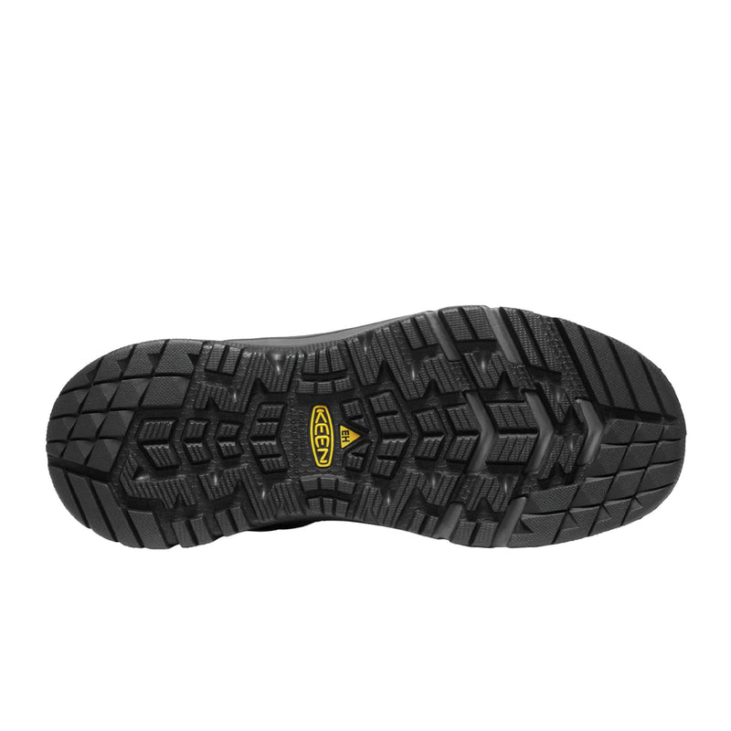 Keen Utility Kansas City Mid KBF Carbon Fiber Toe Work Boot (Men) - Black/Gun Metal Boots - Work - 6 Inch - The Heel Shoe Fitters