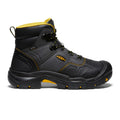 Keen Utility Logandale Waterproof Steel Toe Work Boot (Men) - Raven/Black Boots - Work - 6 Inch - The Heel Shoe Fitters