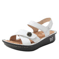 Kelsi Fondly White Sandal