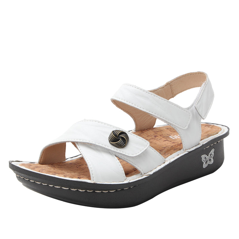 Kelsi Fondly White Sandal