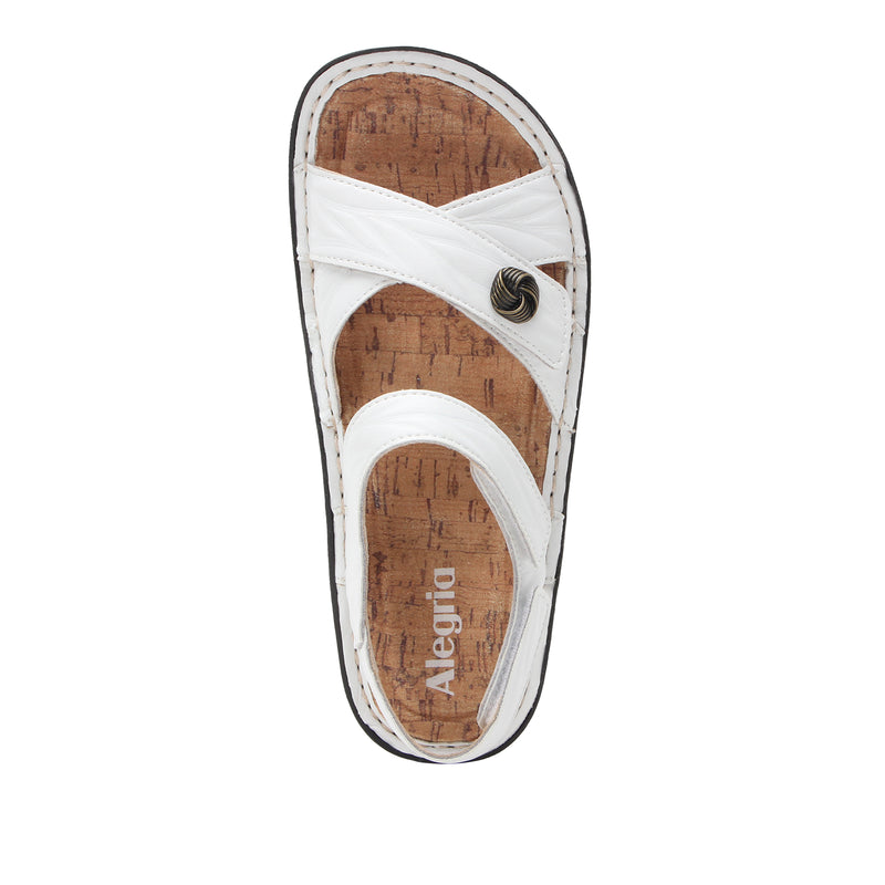 Kelsi Fondly White Sandal
