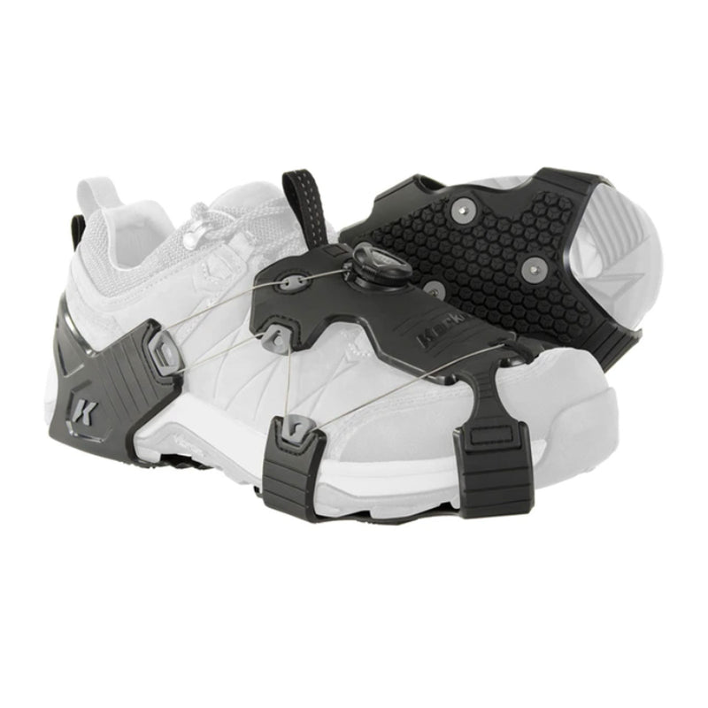 Korkers Ice Walker Shoe Grips (Unisex) - Black/Gray Accessories - Misc - The Heel Shoe Fitters
