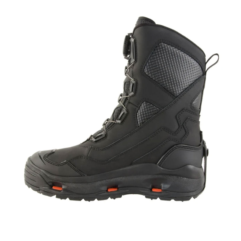 Korkers Polar Vortex 600G Insulated Waterproof Boot with SnowTrac Sole (Men) - Black Boots - Winter - Mid Boot - The Heel Shoe Fitters