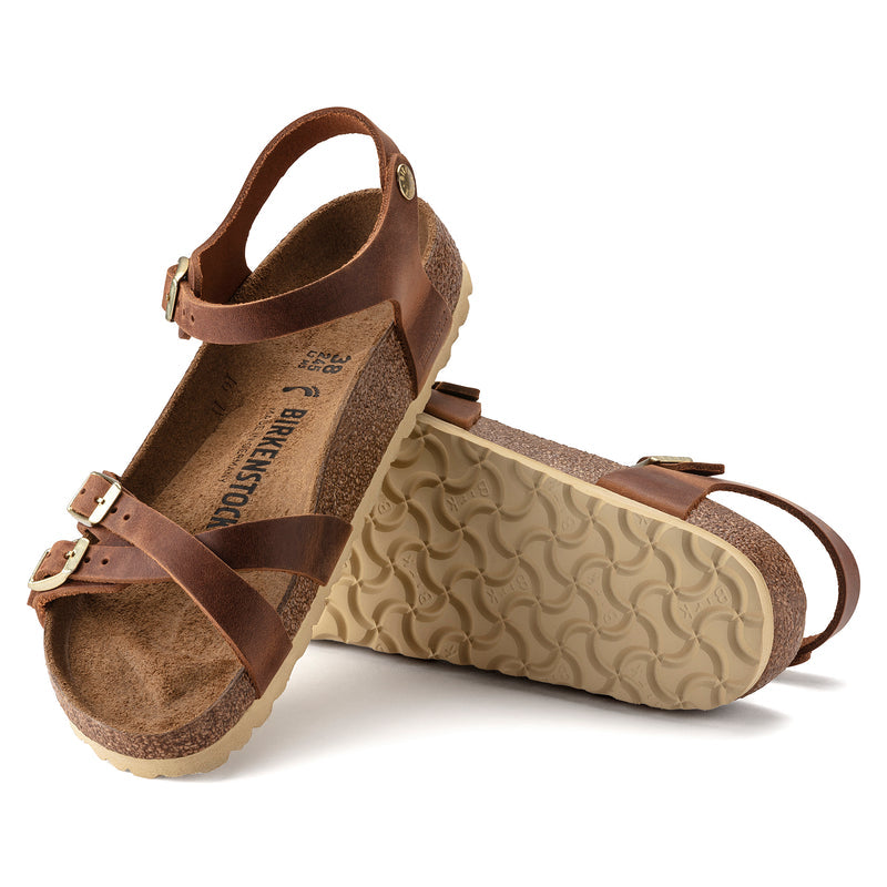 Kumba Cognac Oiled Leather