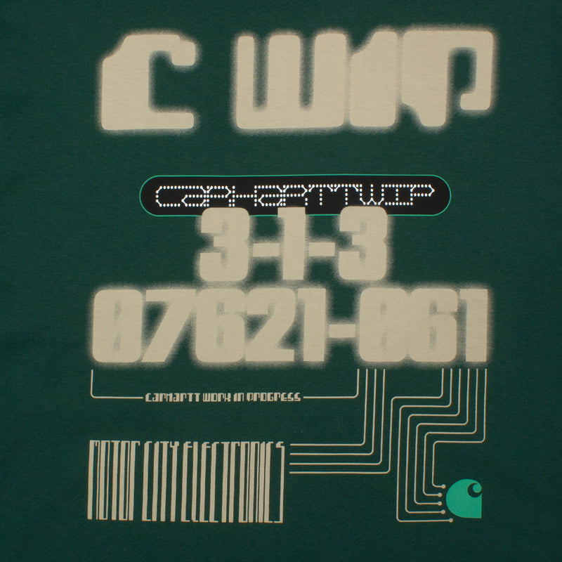Carhartt WIP | L/S Electronics T-Shirt Style # I032373-1N9 Color : Discovery Green