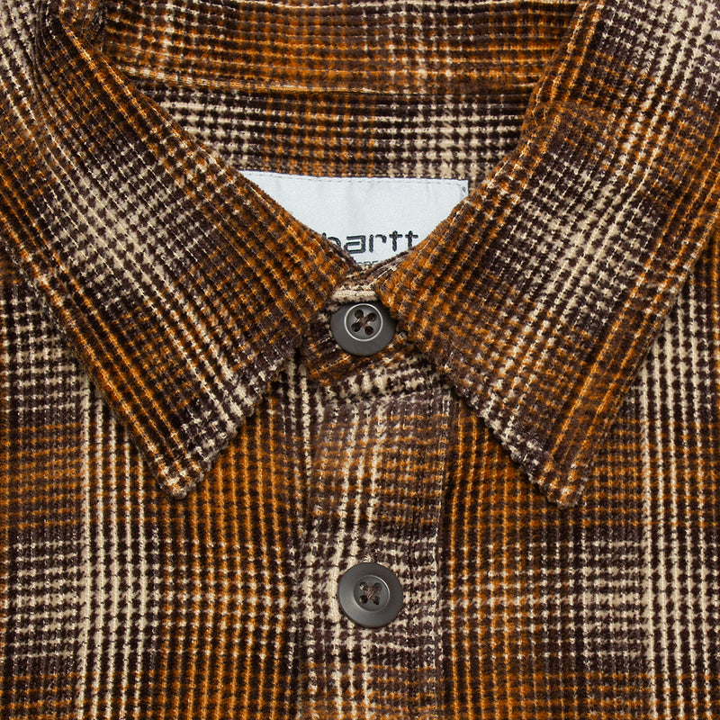 Carhartt WIP L/S Flint Shirt Wiley Check / Hamilton Brown