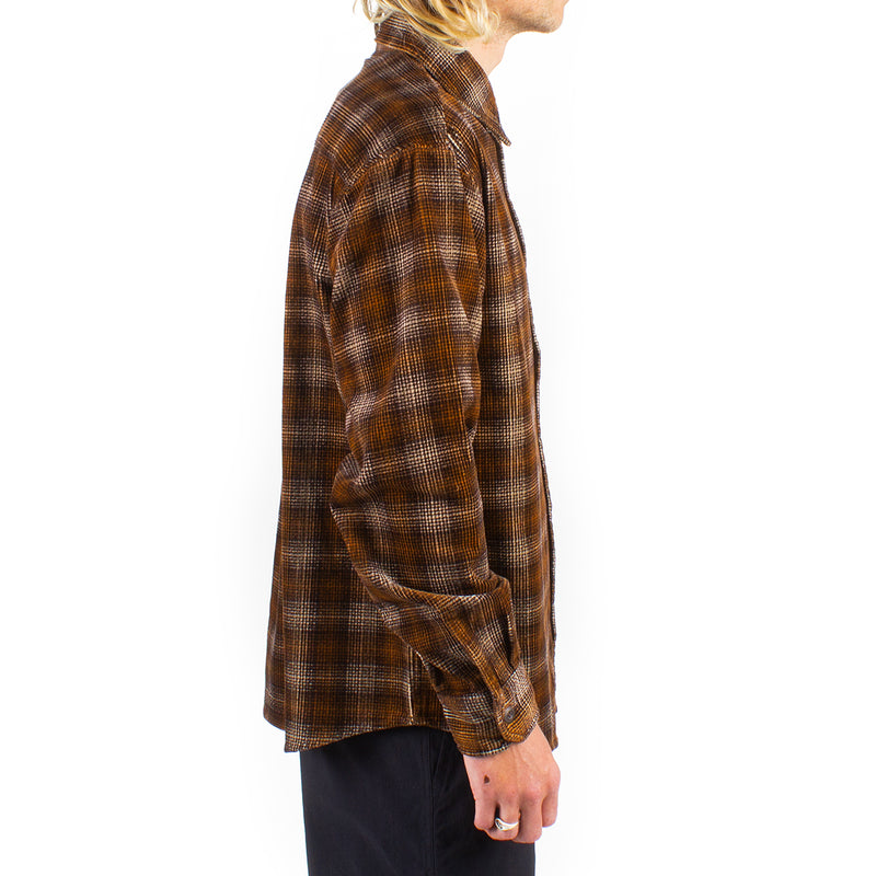 Carhartt WIP L/S Flint Shirt Wiley Check / Hamilton Brown