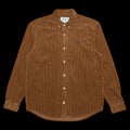 Carhartt WIP L/S Madison Cord Shirt Hamilton Brown / Black