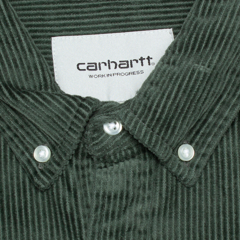 Carhartt WIP L/S Madison Cord Shirt Boxwood / Wax