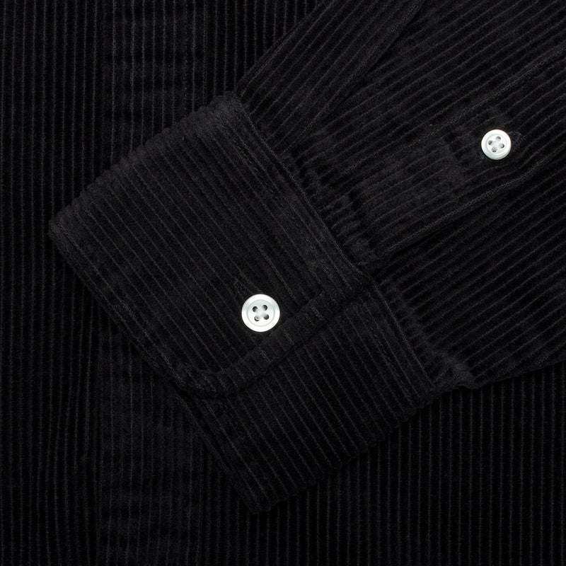 Carhartt WIP L/S Madison Cord Shirt Black / Wax