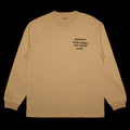 Carhartt WIP | L/S Reverse Hammer T-Shirt Style # I032392-07E Color : Dusty H Brown