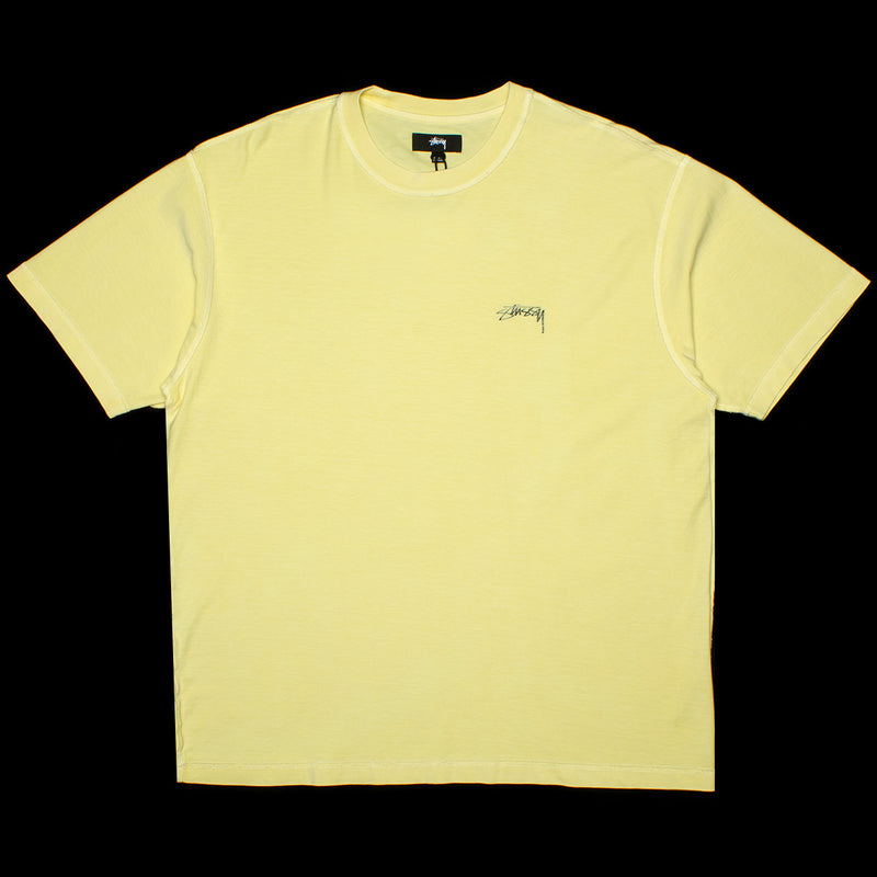 Stussy | Lazy T-Shirt Style # 1140283 Color : Pale Yellow