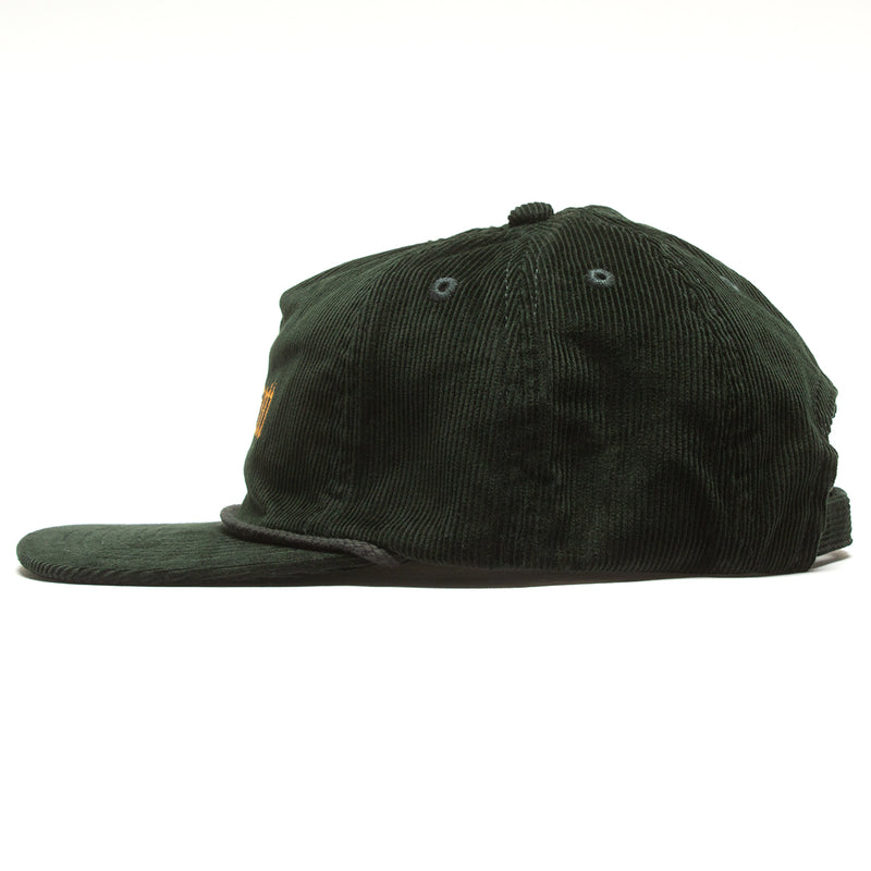 Carhartt WIP Letterman Cap Dark Cedar / Ochre  Edit alt text