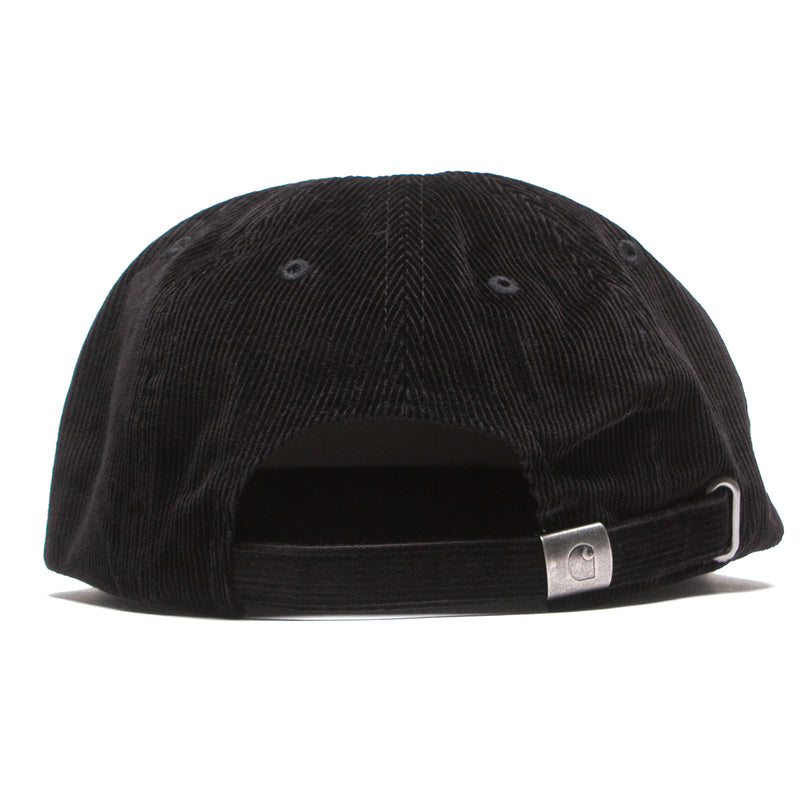 Carhartt WIP Letterman Cap Black / Brick  Edit alt text