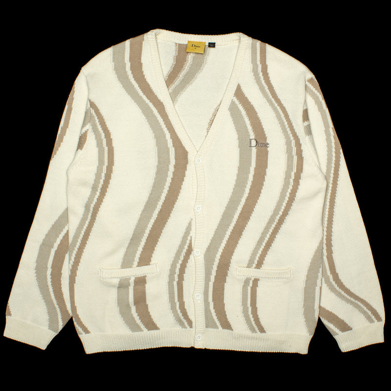Dime Lightwave Knit Cardigan  Cream