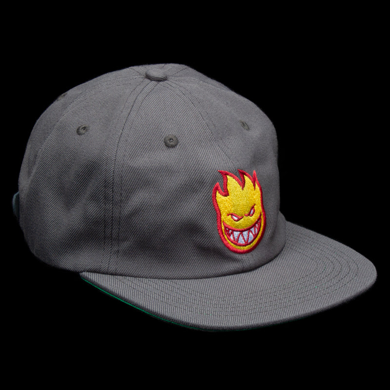 Spitfire Lil Bighead Fill Hat Charcoal / Red / Gold  Edit alt text