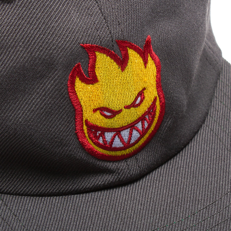 Spitfire Lil Bighead Fill Hat Charcoal / Red / Gold  Edit alt text
