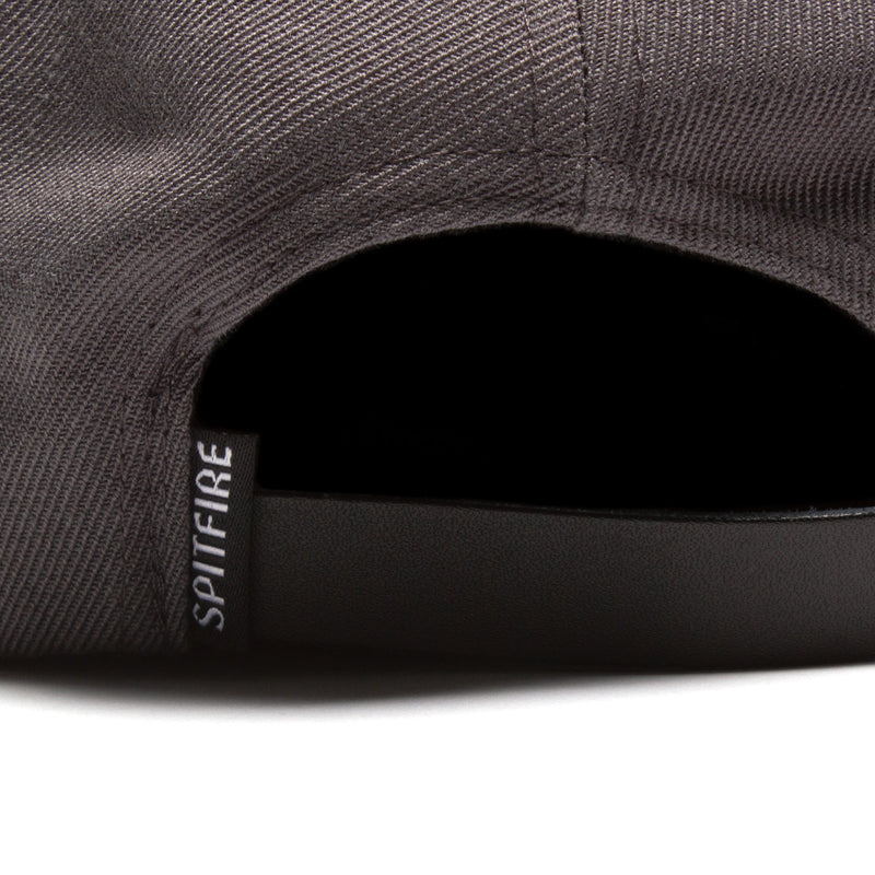 Spitfire Lil Bighead Fill Hat Charcoal / Red / Gold  Edit alt text