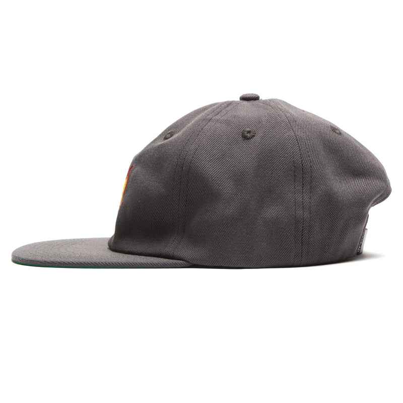 Spitfire Lil Bighead Fill Hat Charcoal / Red / Gold  Edit alt text