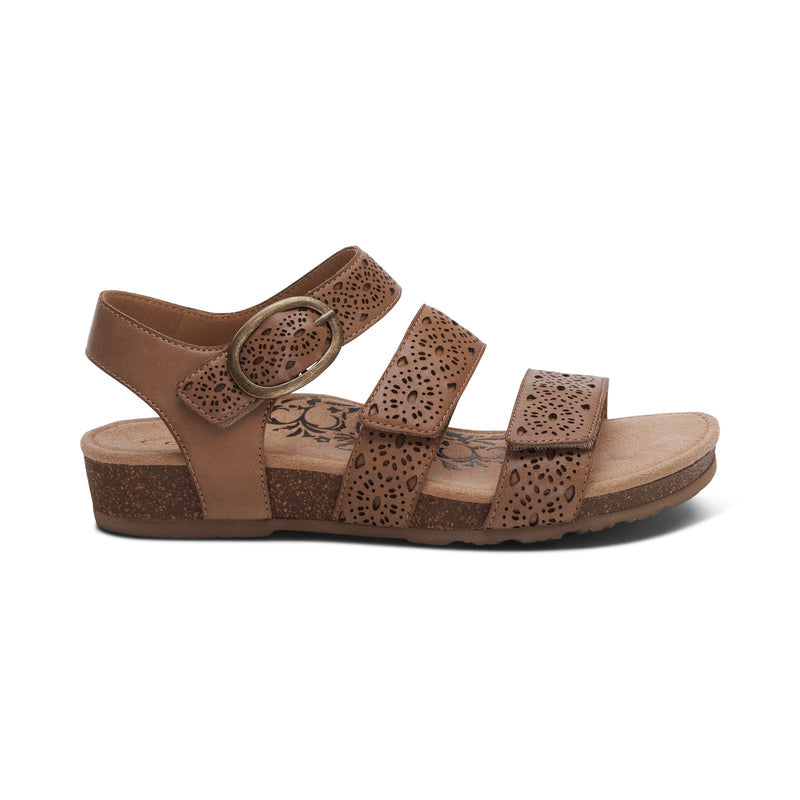 Lilly Taupe Cutout