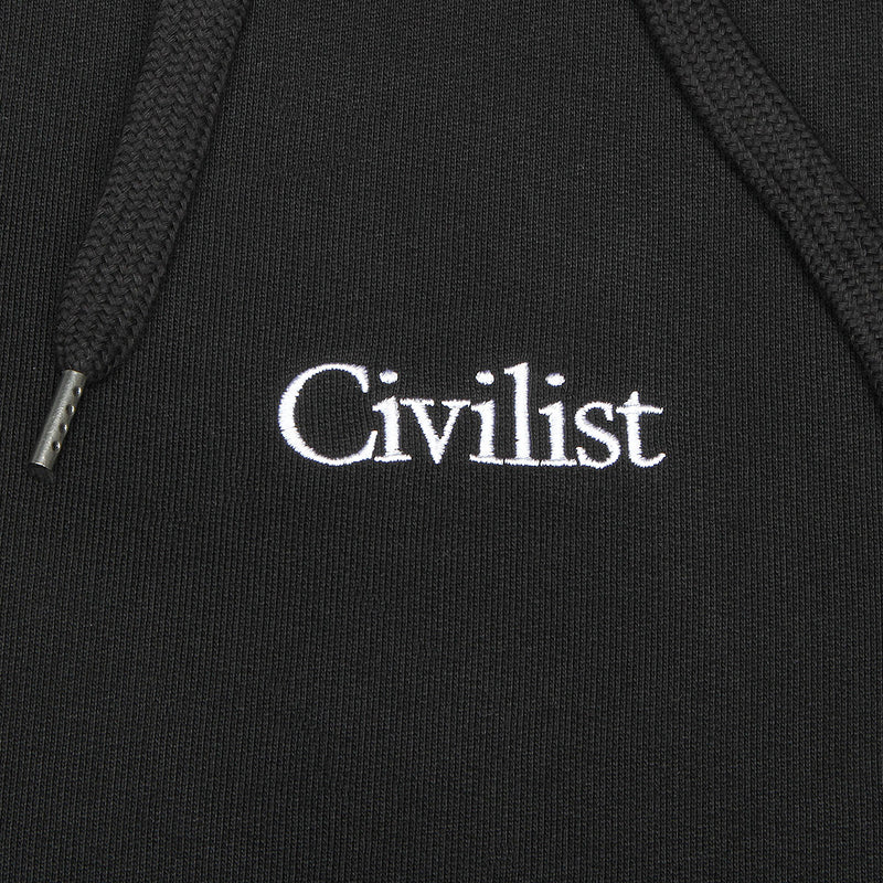 Civilist Line Hoodie Black